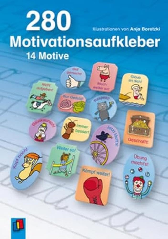 330 Motivationsaufkleber: 16 Motive Education & Training