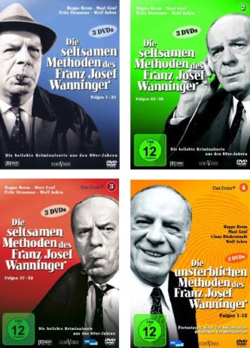 Franz Josef Wanninger 1-4 im Set / die seltsamen / unsterblichen Methoden des Franz Josef Wanninger (11 DVDs) Movies