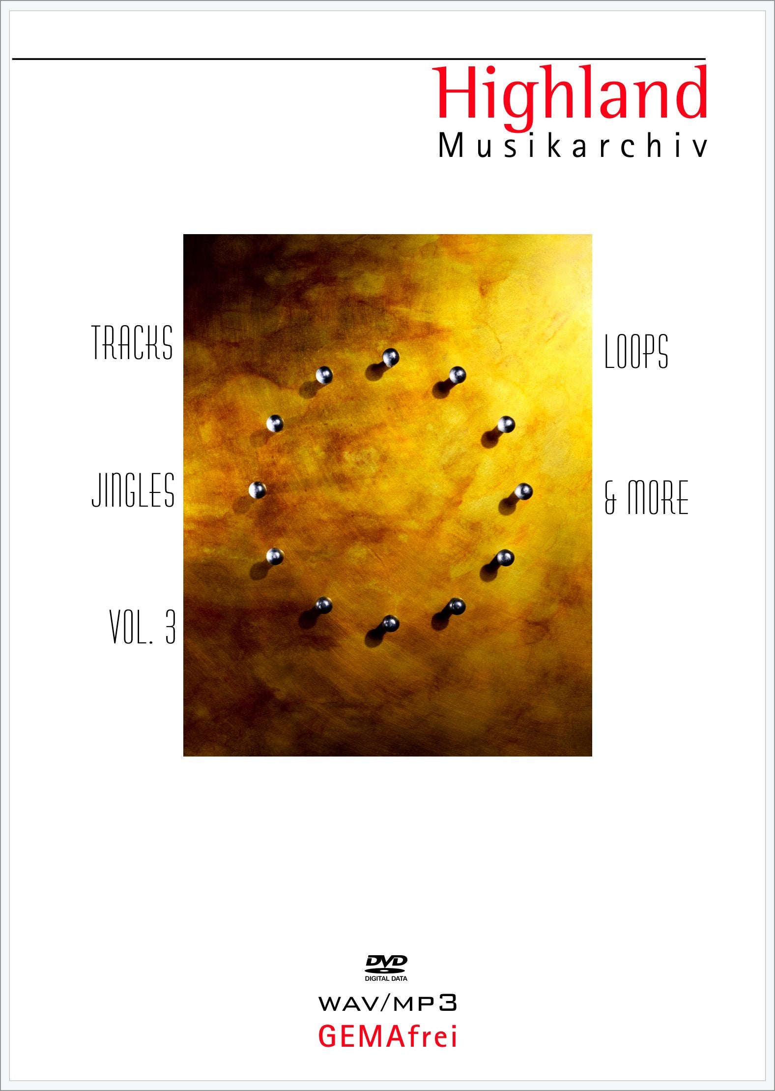 GEMAfreie Vertonungs-Musik "Tracks, Loops, Jingles & More Vol.3" Films