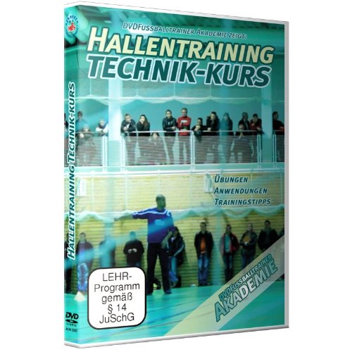 DVDFussballtrainer Akademie: Hallentraining Technik-Kurs / Neue Fußballübungen im Fußballtraining (DVD) Movies