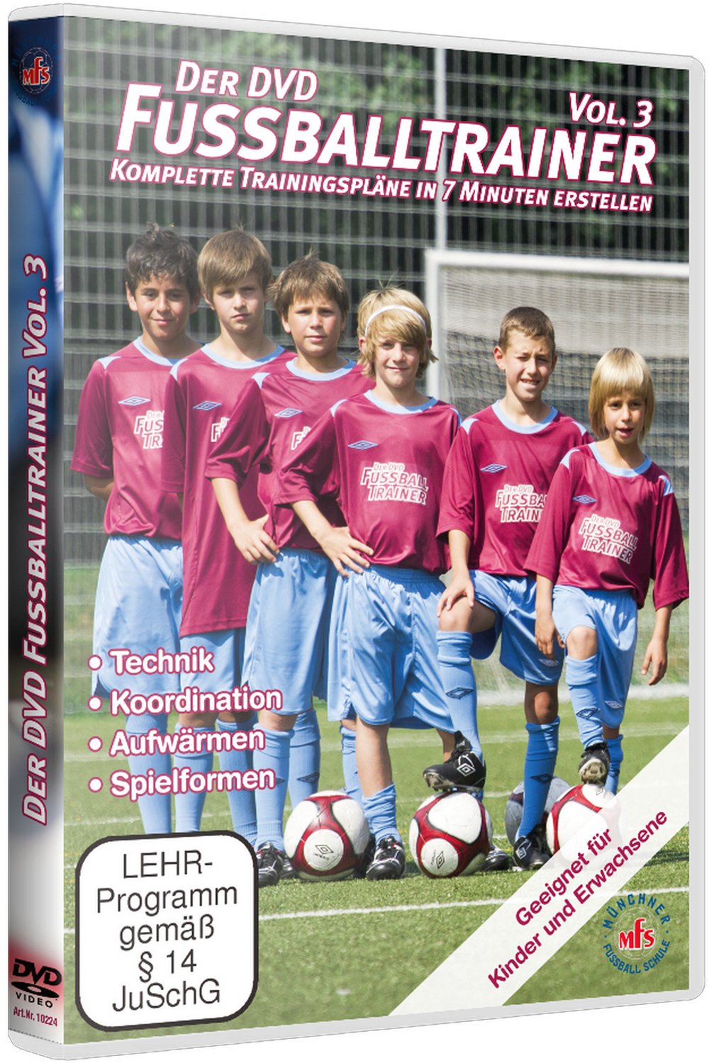 Der DVD Fussballtrainer Vol.3 / Neue Fußballübungen im Fußballtraining (DVD) Movies