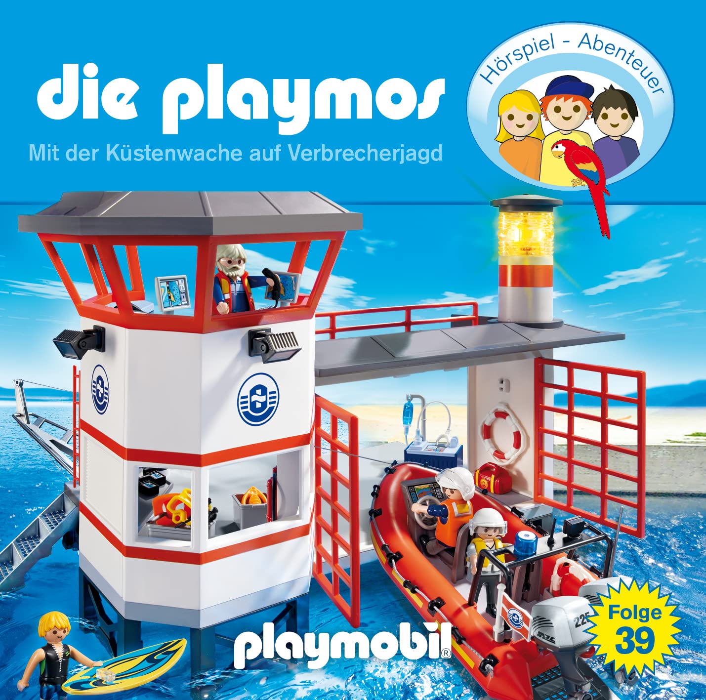 Die Playmos - Folge 39: Einsatz Für Die Küstenwache (Das Original Playmobil Hörspiel) Children & Young People Audio Books