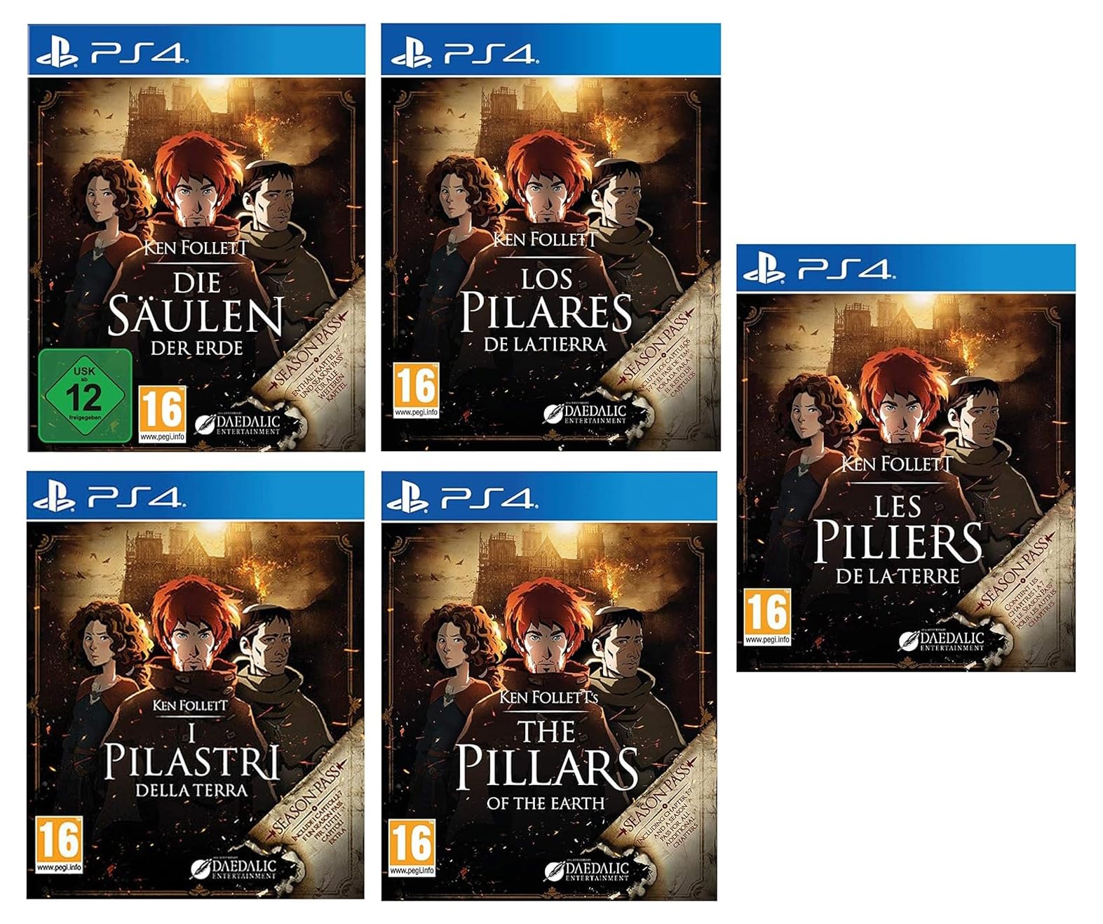 Ken Follett: The Pillars of the Earth (PS4 International) PlayStation 4