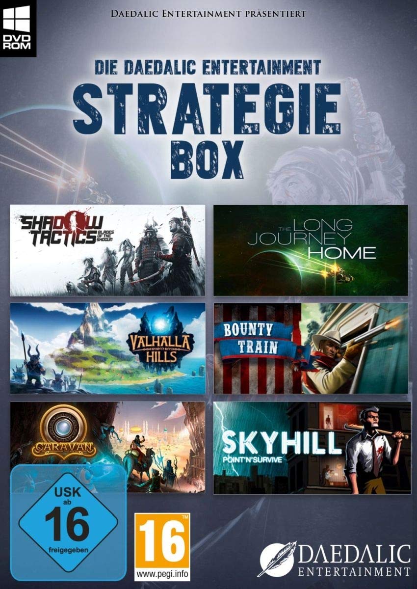 Daedalic Strategie Box mit 6 Spielen für PC PC