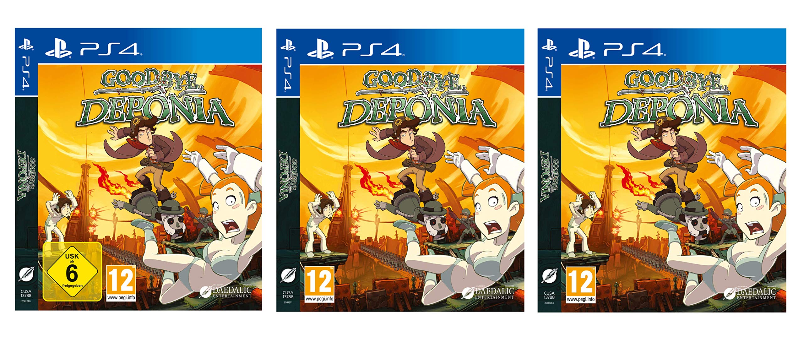 Goodbye Deponia (PS4 Deutsch) PlayStation 4