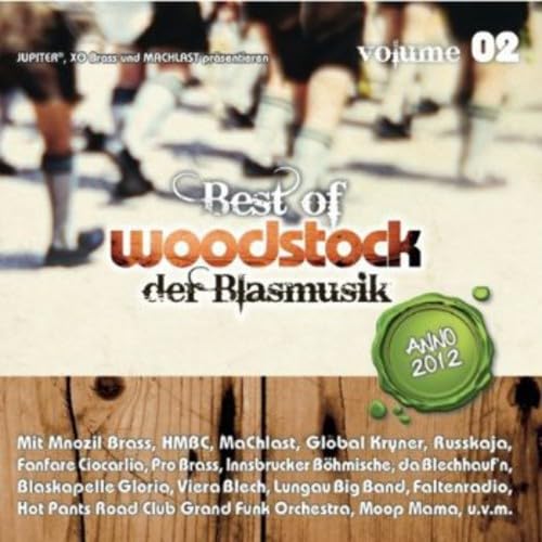 Woodstock Der Blasmusik Vol.2 German Schlager & Volksmusik