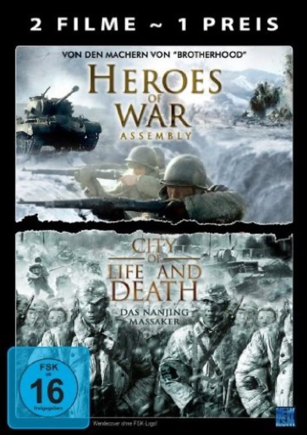 Asia War Edition (Heroes of War / City Of Life And Death) Movies