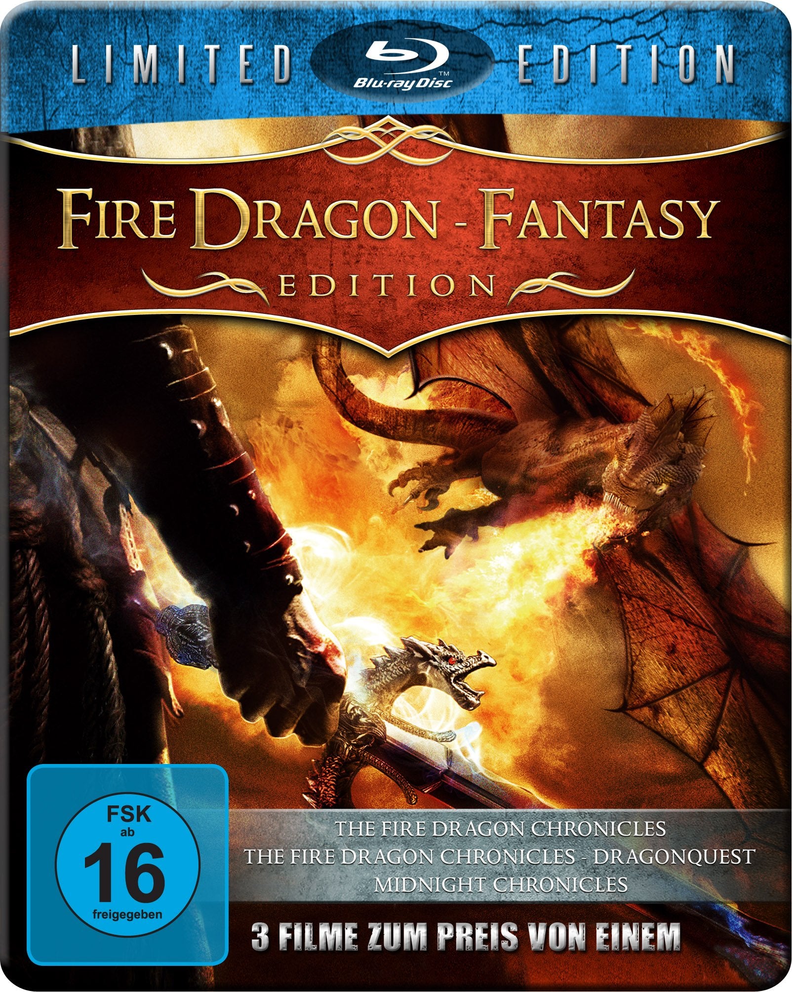 The Fire Dragon Fantasy Edition - Metal-Pack Films