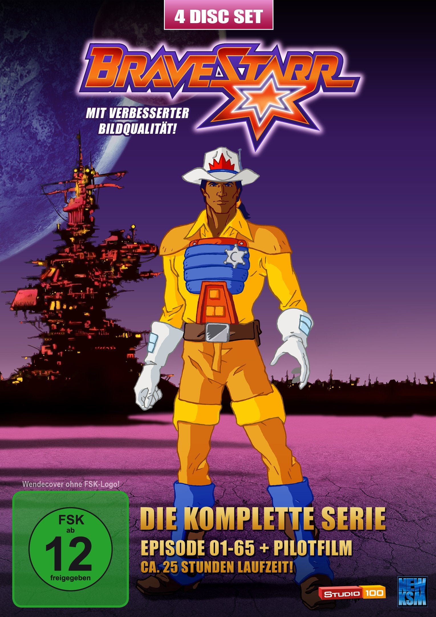 Bravestarr - Die komplette Serie/Episode 01-65 + Pilotfilm Box sets