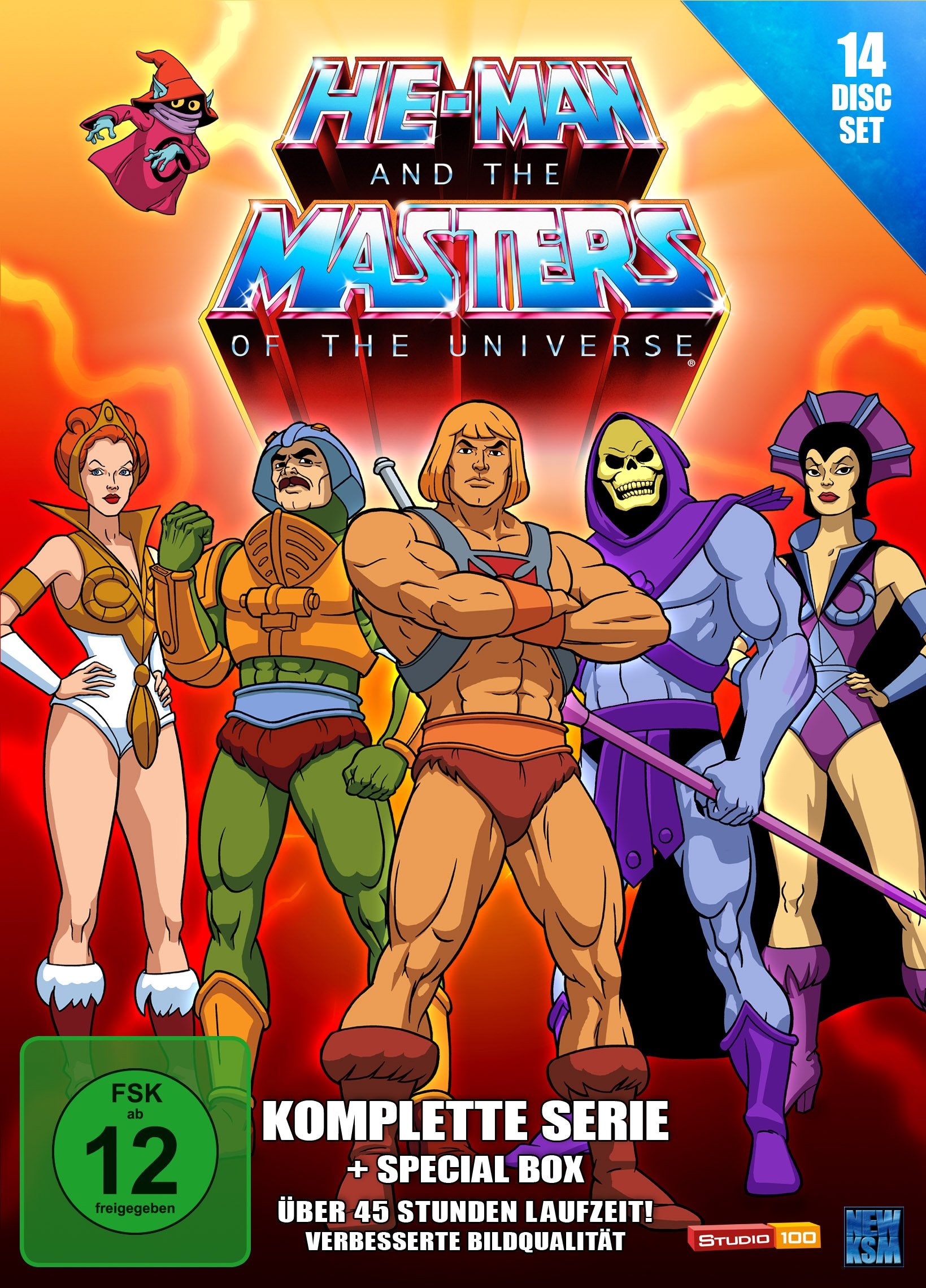 He-Man and the Masters of the Universe - Die komplette Serie (14 DVDs) (exklusiv bei Amazon.de) Box sets