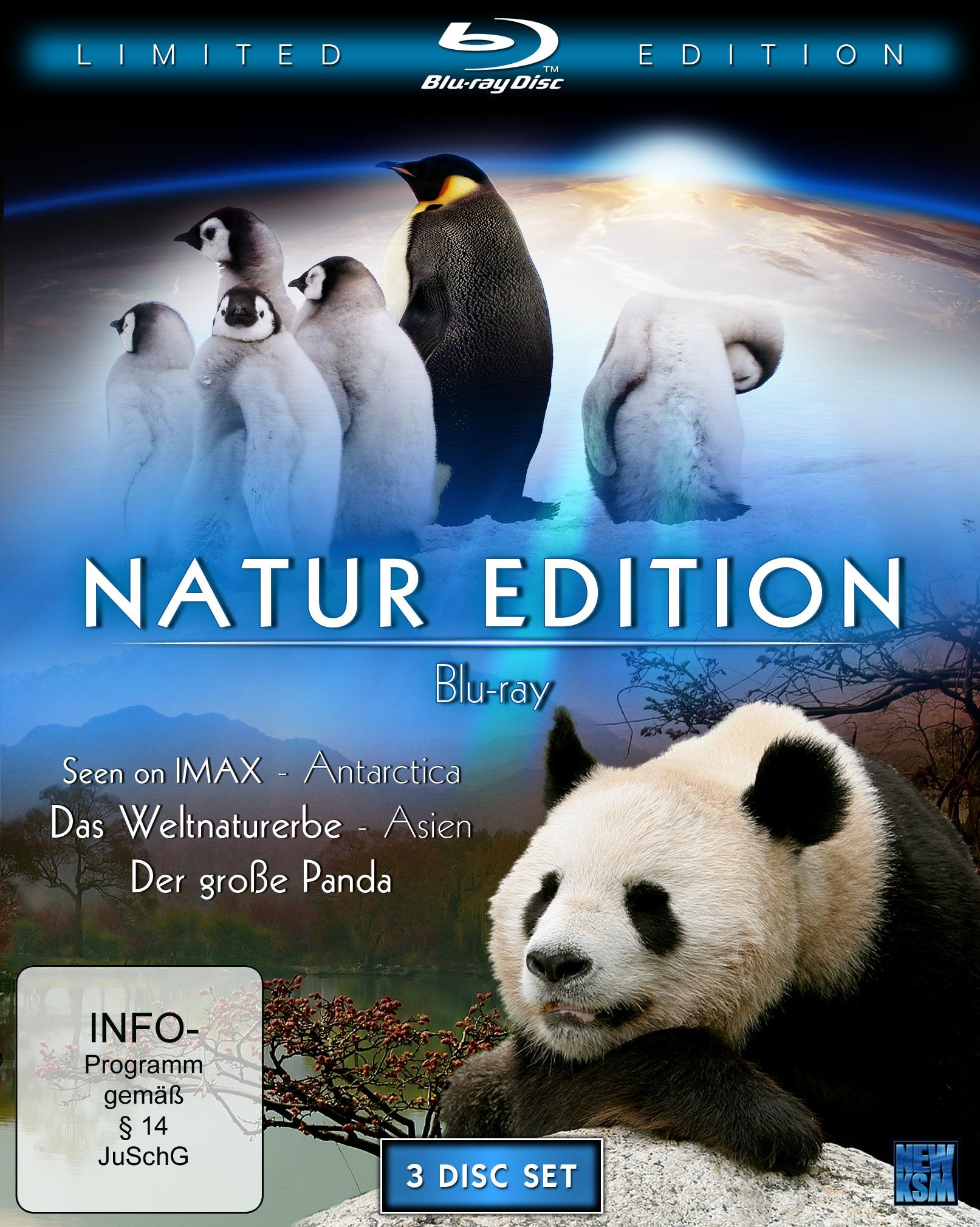 Natur Edition (Seen On IMAX: Antarctica / Das Weltnaturerbe: Schätze unserer Erde - Asien / Der große Panda) Movies