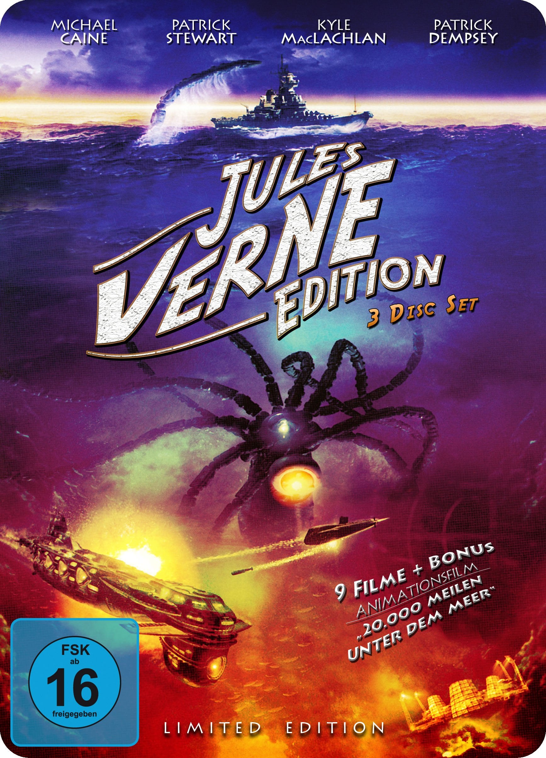 Jules Verne Edition (Metallbox) (Limited Edition) Films