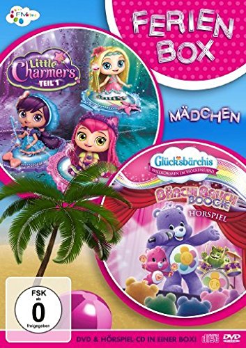 Die Ferienbox für Mädchen (Inkl. Little Charmers DVD & Glücksbärchis CD Hörspiel) Box sets