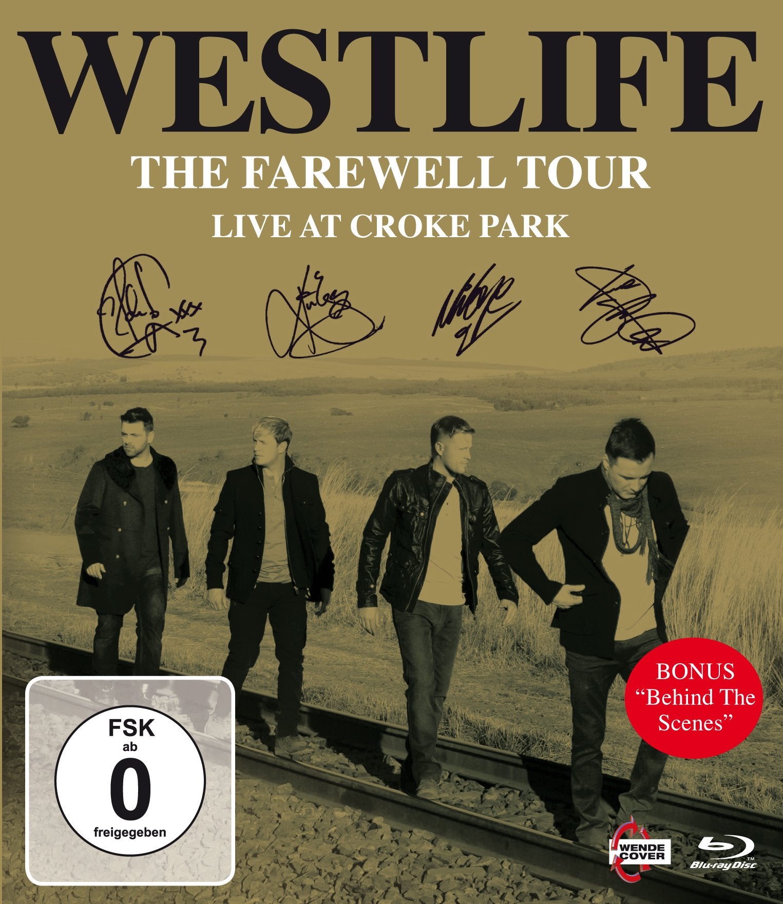 Westlife: The Farewell Tour - Live at Croke Park Blu-ray (BBC) Movies