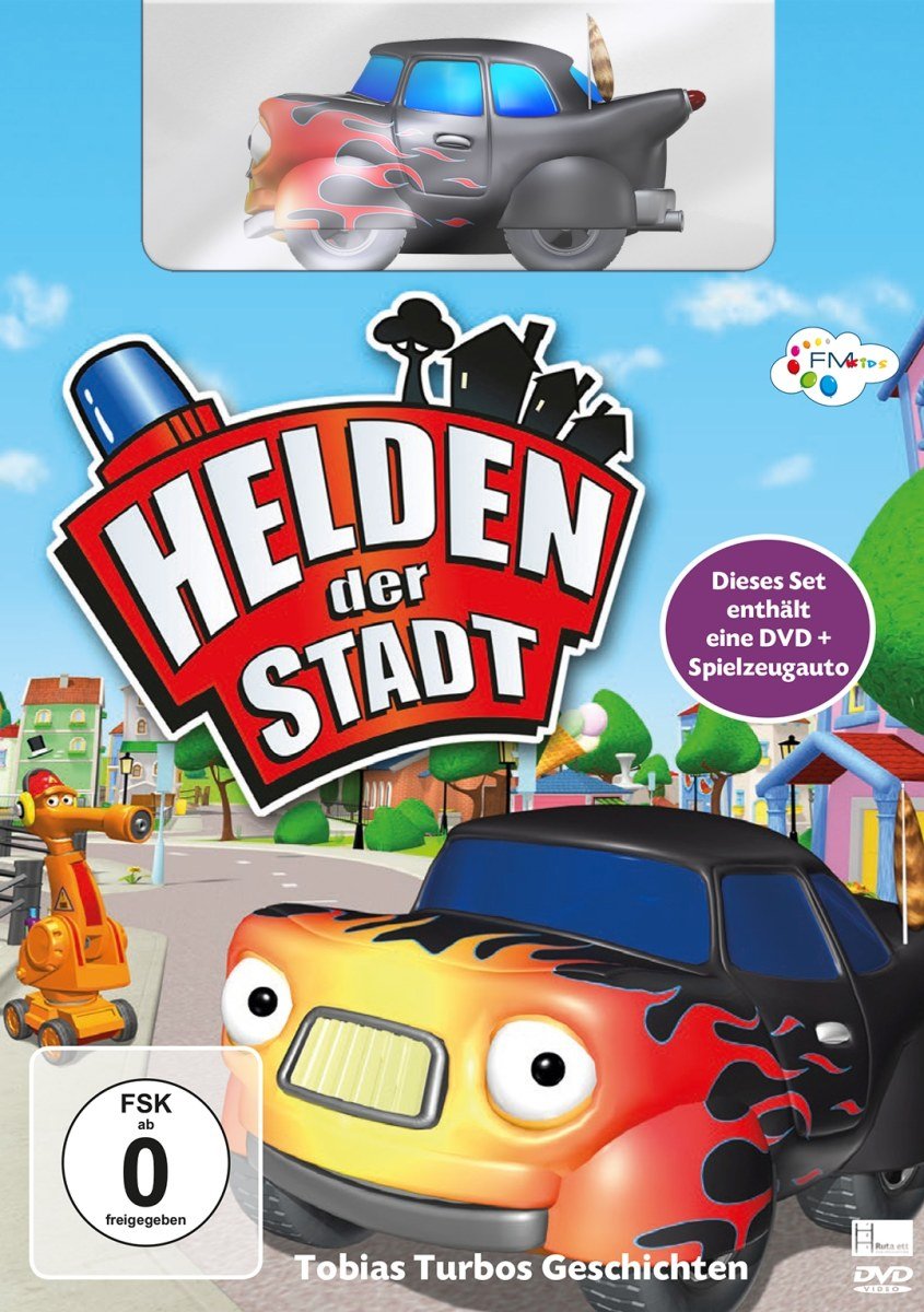 Helden der Stadt - Tobias Turbos Geschichten (+ Spielzeugauto) Box sets
