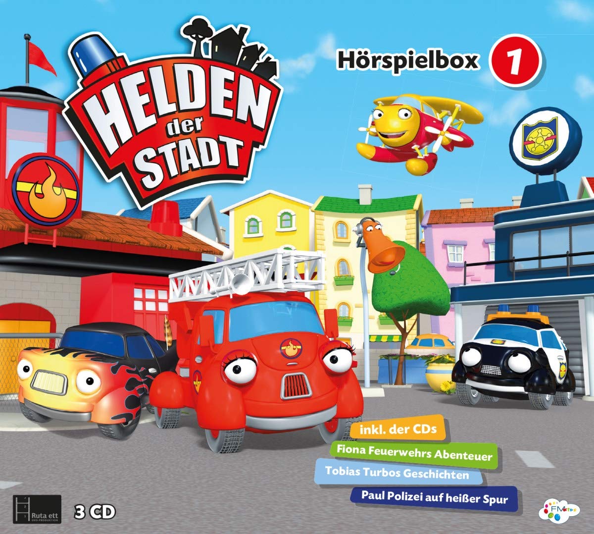Helden der Stadt - 3CD Hörspielbox Children & Young People