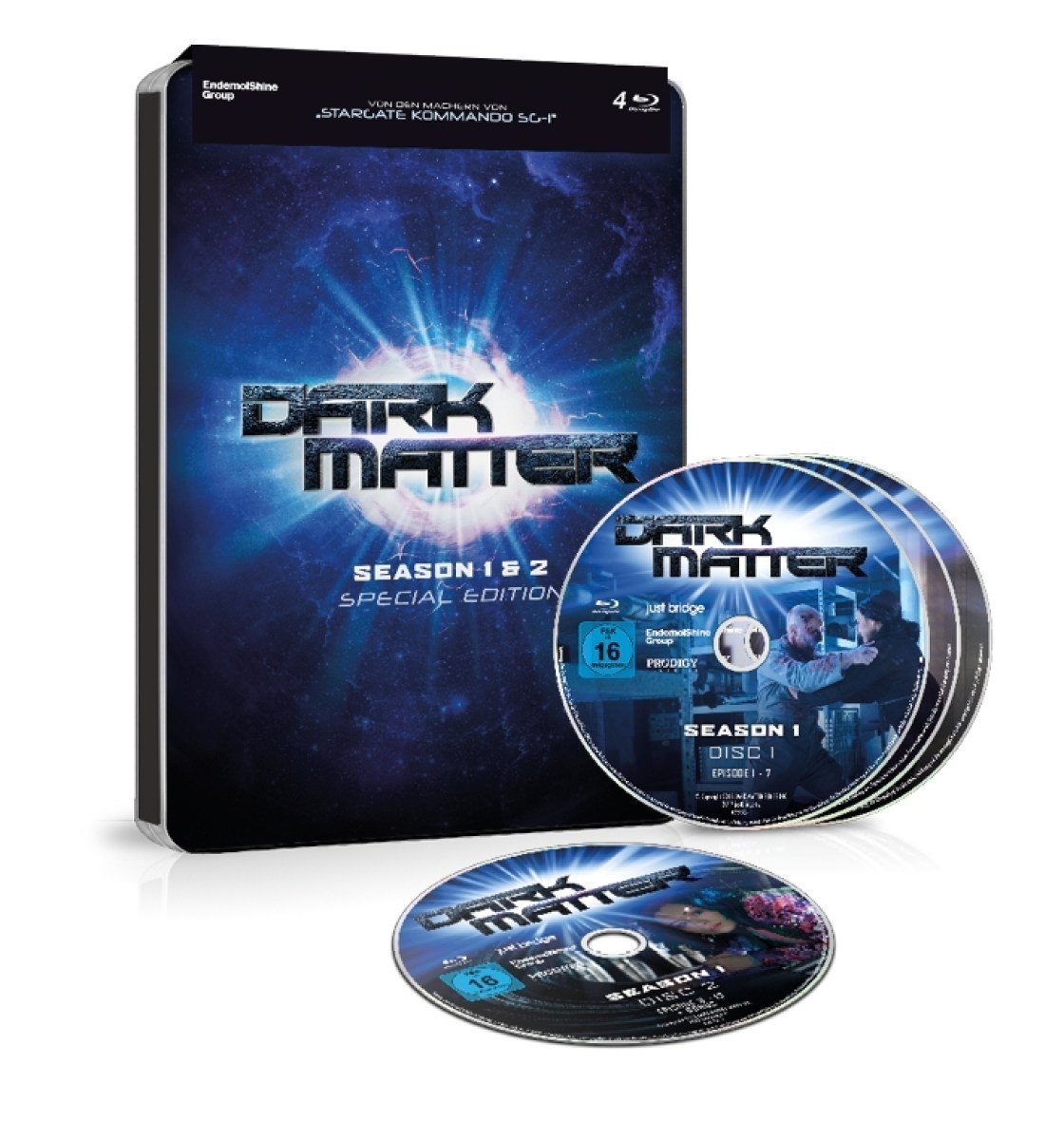 Dark Matter – Season 1+2 - Limited Steel Edition Box sets