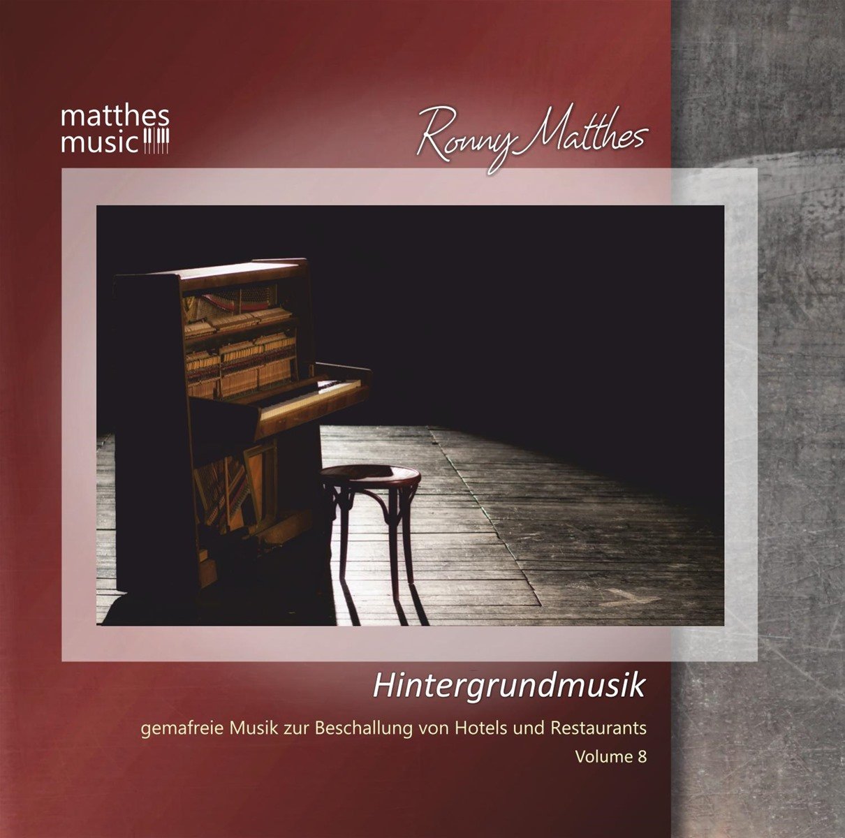 Hintergrundmusik (Vol.8) - Gemafreie Musik zur Beschallung von Hotels & Restaurants (Klaviermusik, Jazz & Barmusik) - Background Music Classical