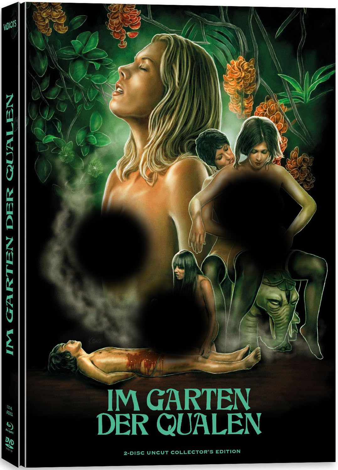 Im Garten der Qualen Cover A - Mediabook - uncut Films