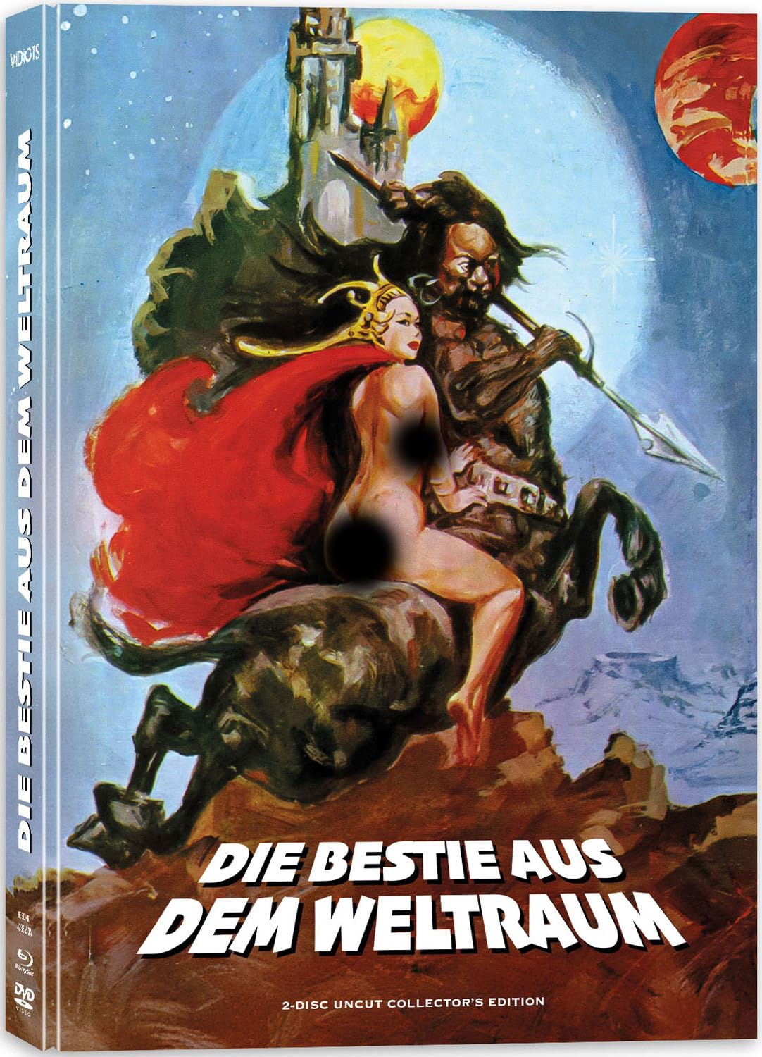 Die Bestie aus dem Weltraum Cover C - Mediabook - uncut Movies