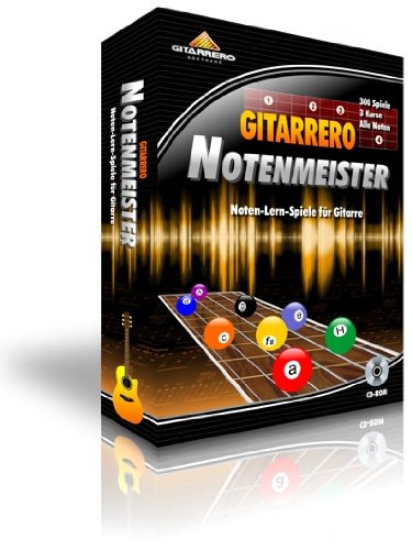 Gitarrero Notenmeister - Noten-Lern-Spiele für Gitarre Web & Graphic Design