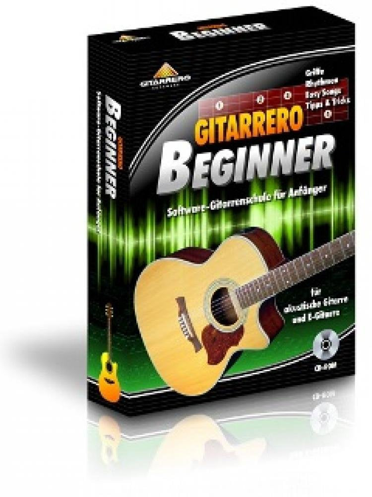 Gitarrero Beginner | Lernprogramm | Software für Gitarre | NEU Web & Graphic Design