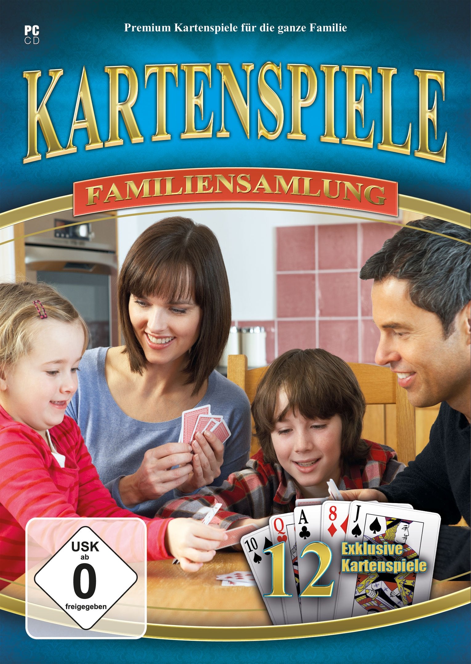 Kartenspiele - Familiensammlung. Für Windows XP/Vista/7/8 PC