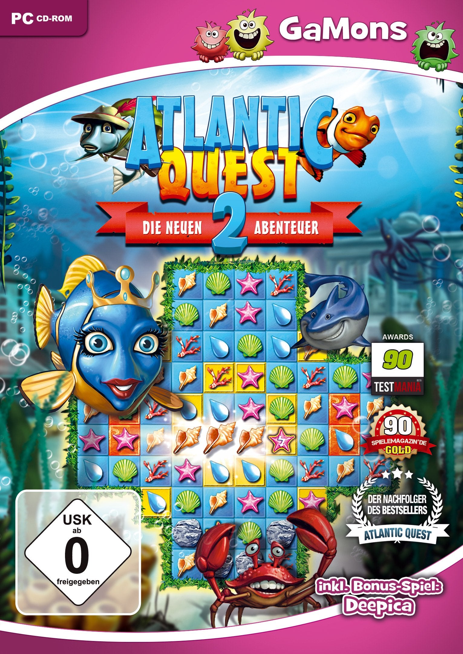GaMons - Atlantic Quest 2 - Die neuen Abenteuer PC