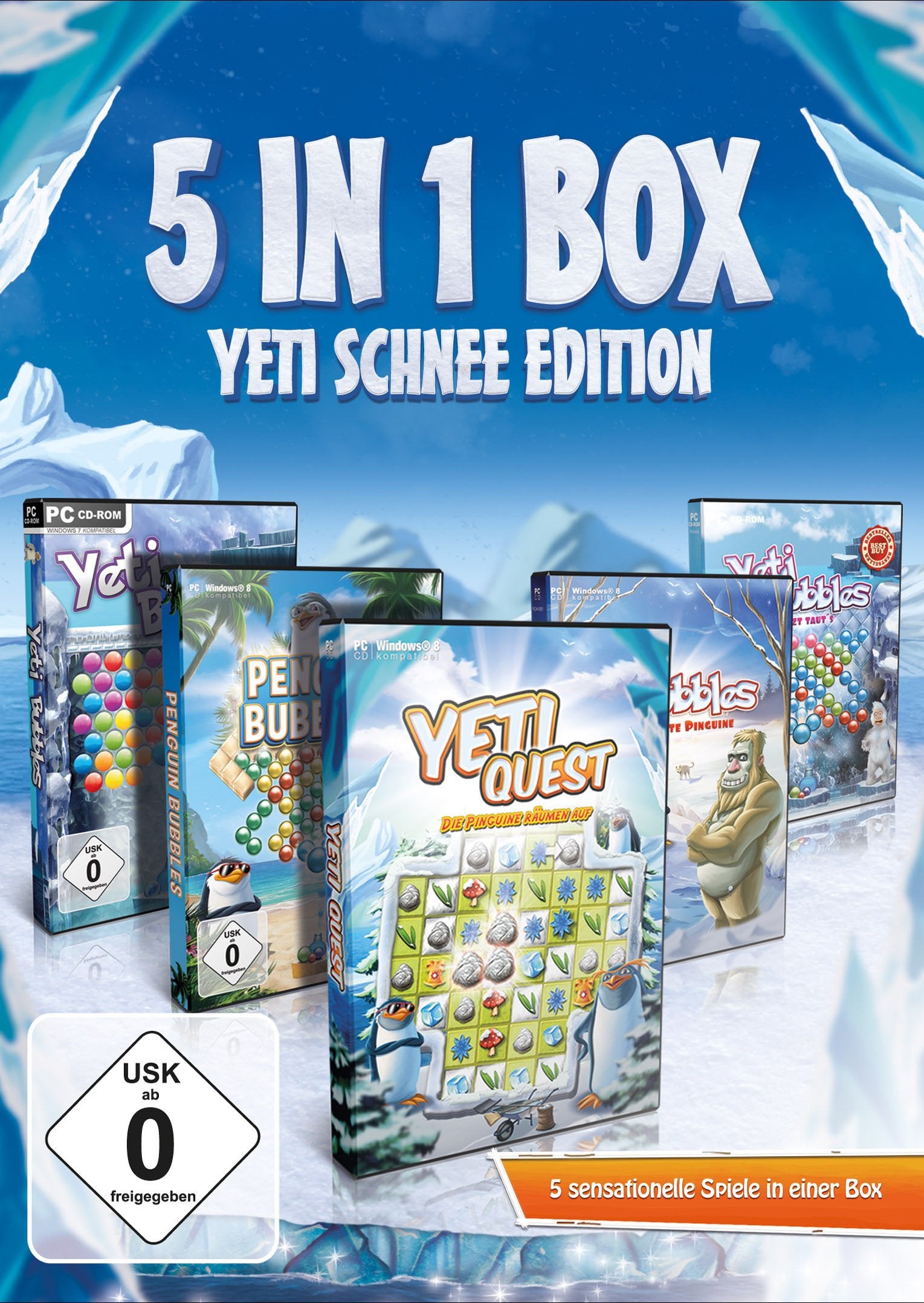 Yeti Schnee Edition 5-in11 Box PC