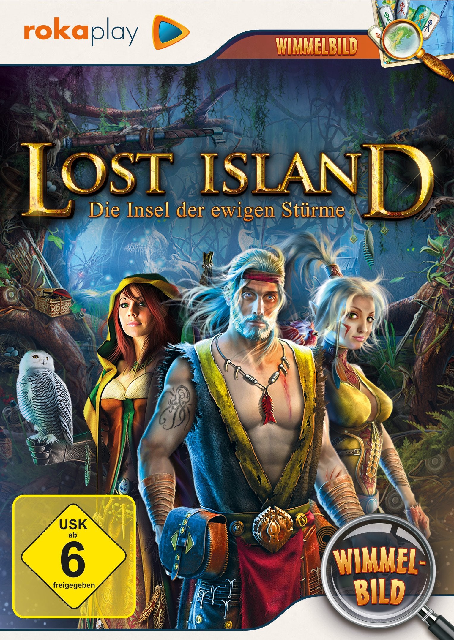 Lost Island, Die Insel der ewigen Stürme,1 CD-ROM: Wimmelbild PC