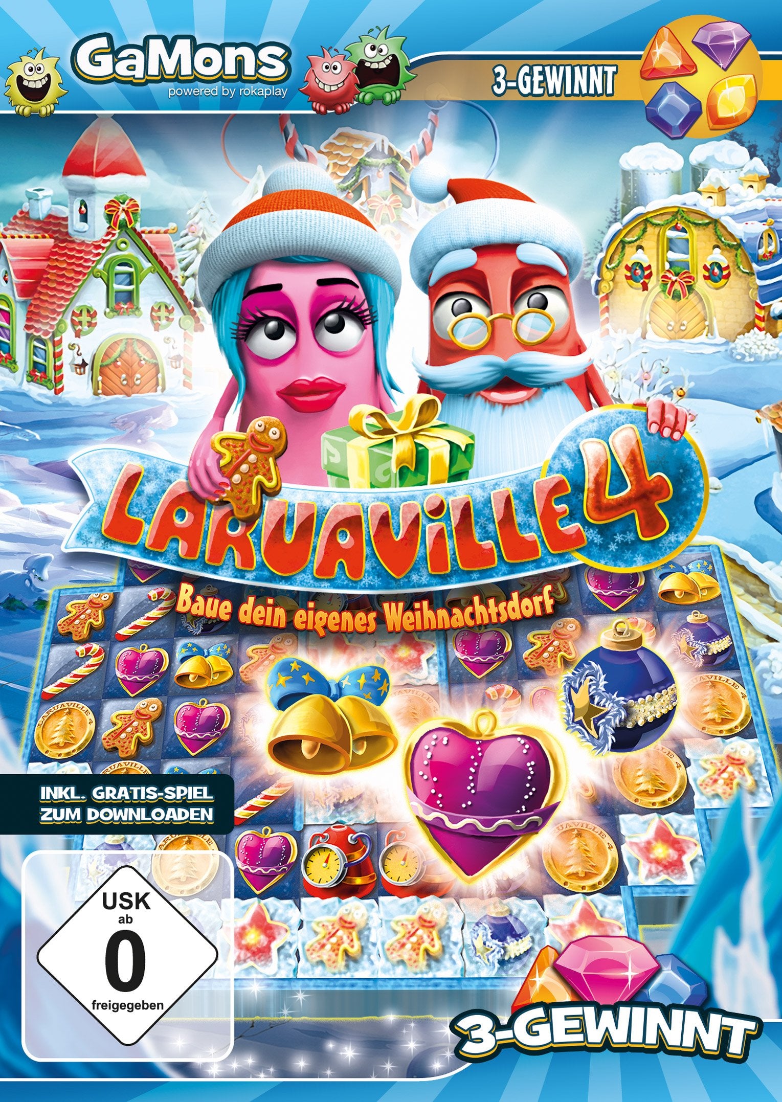 GaMons - Laruaville 4. Für Windows Vista/7/878.1/10 PC