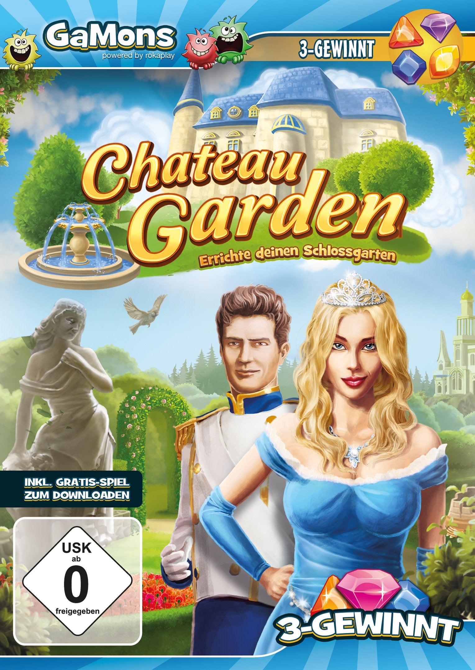 GaMons - Chateau Garden. Für Windows Vista/7/8/8.1/10 game