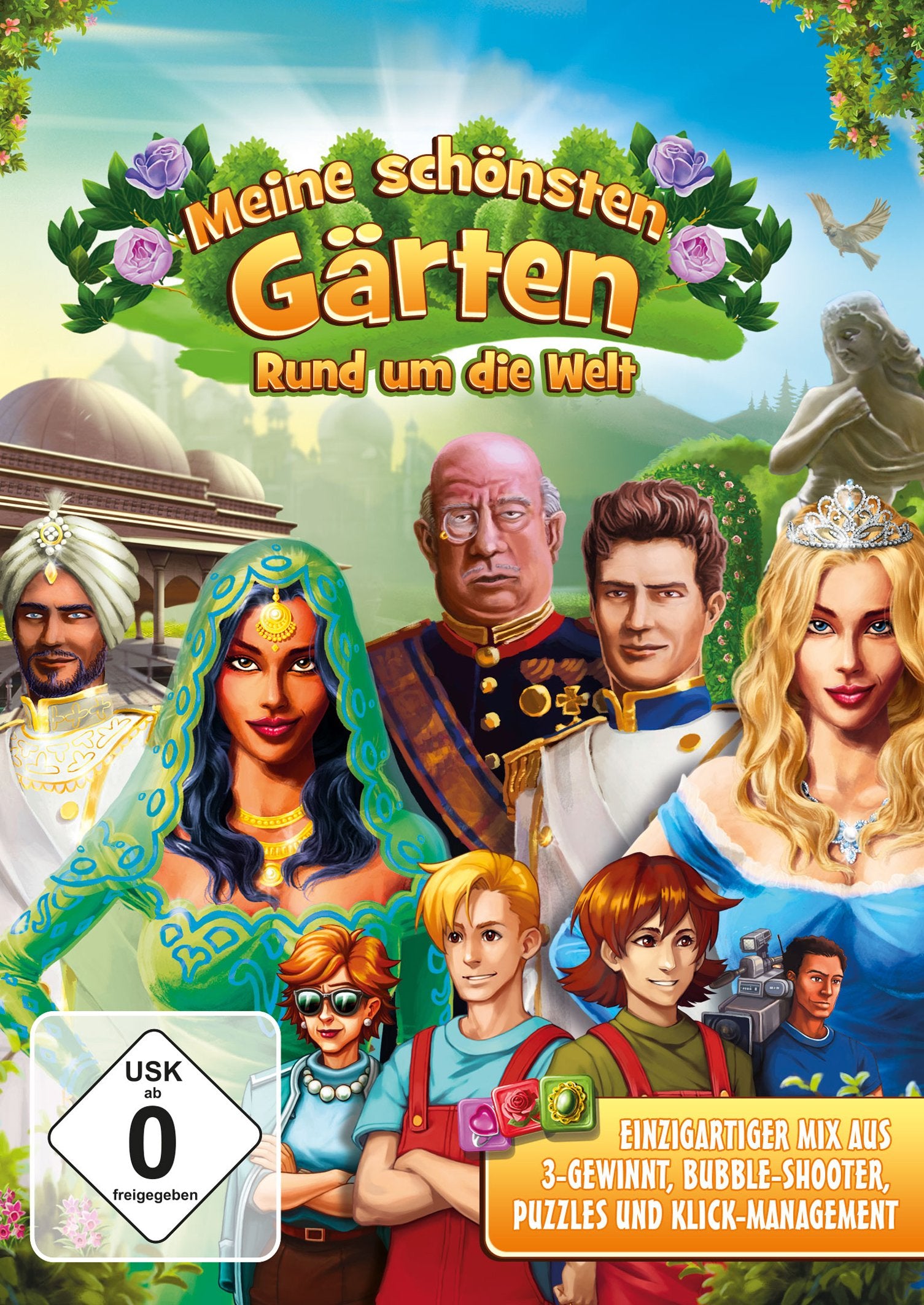 GaMons - Meine schönsten Gärten - Rund um die Welt. Für Windows Vista/7/8/10 PC