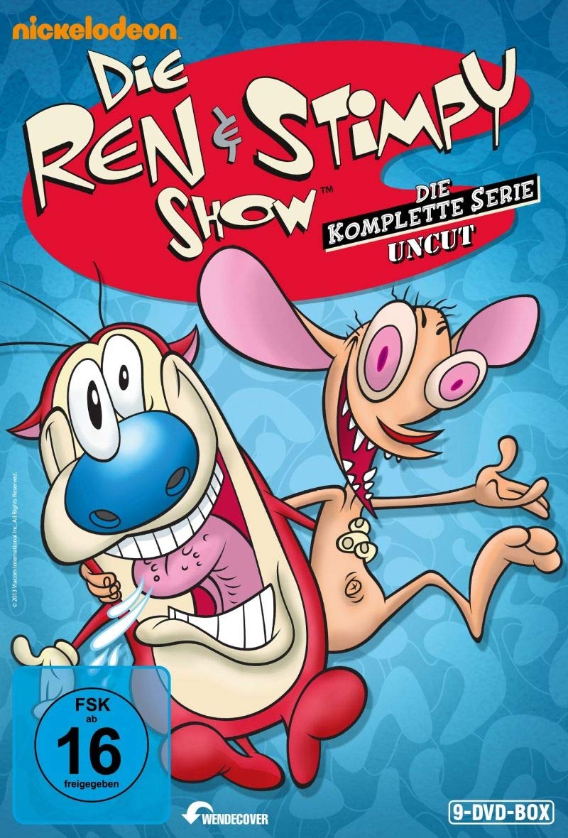 Die Ren & Stimpy Show Uncut - Die komplette Serie (Limitiert im Hartkarton inkl. 3D-Coverkarte, Stickern, Postkarten, Poster und DVD-Extras) Box sets