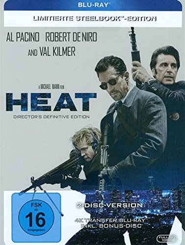 HEAT - Exklusiv 2 Disc Limited Steelbook Edition (4K Transfer inkl. Bonus Blu-ray) - Blu-ray Films