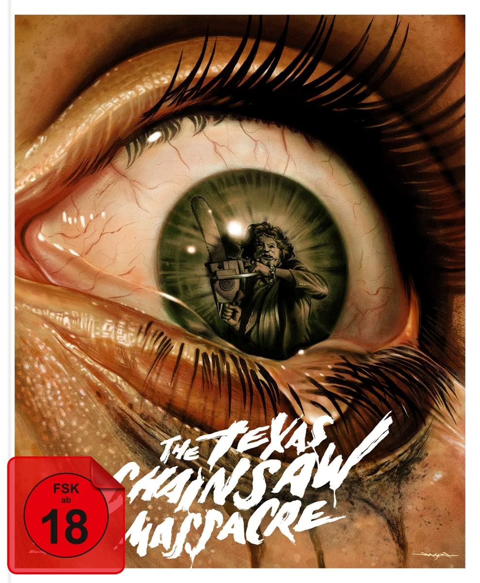 Texas Chainsaw Massacre - Limited Collector's Box 2015 - Mediabook (+ Bonus Blu-Ray) (Mastered in 4K Ultra-HD) (Leatherface-Figur) (T-Shirt in XL) Movies