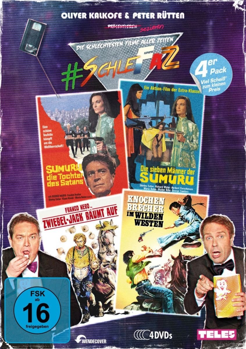 SchleFaZ Value Pack: Sumuru & Sumuru 2 & Zwiebel-Jack & Knochenbrecher Box sets