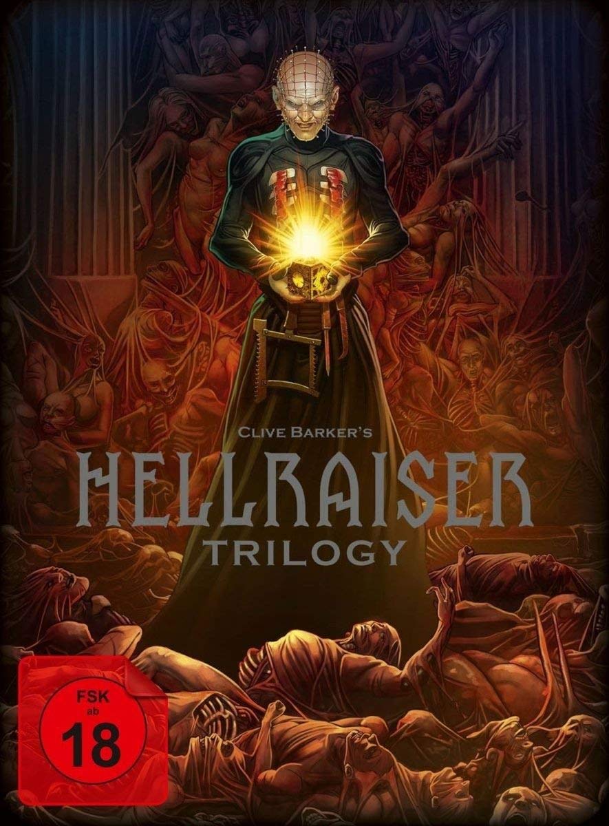 Hellraiser Trilogy Blu-ray-Deluxe-Box - Limited Edition Blu-ray-Set (5 Discs im Digipack + Buch im Hartkarton) (Blu-Ray) Films