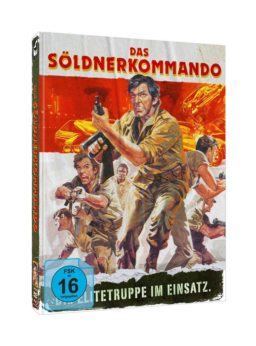 Das Söldnerkommando - 2-Disc Mediabook - Cover A - Limited Edition auf 750 Stück (+ DVD) Films