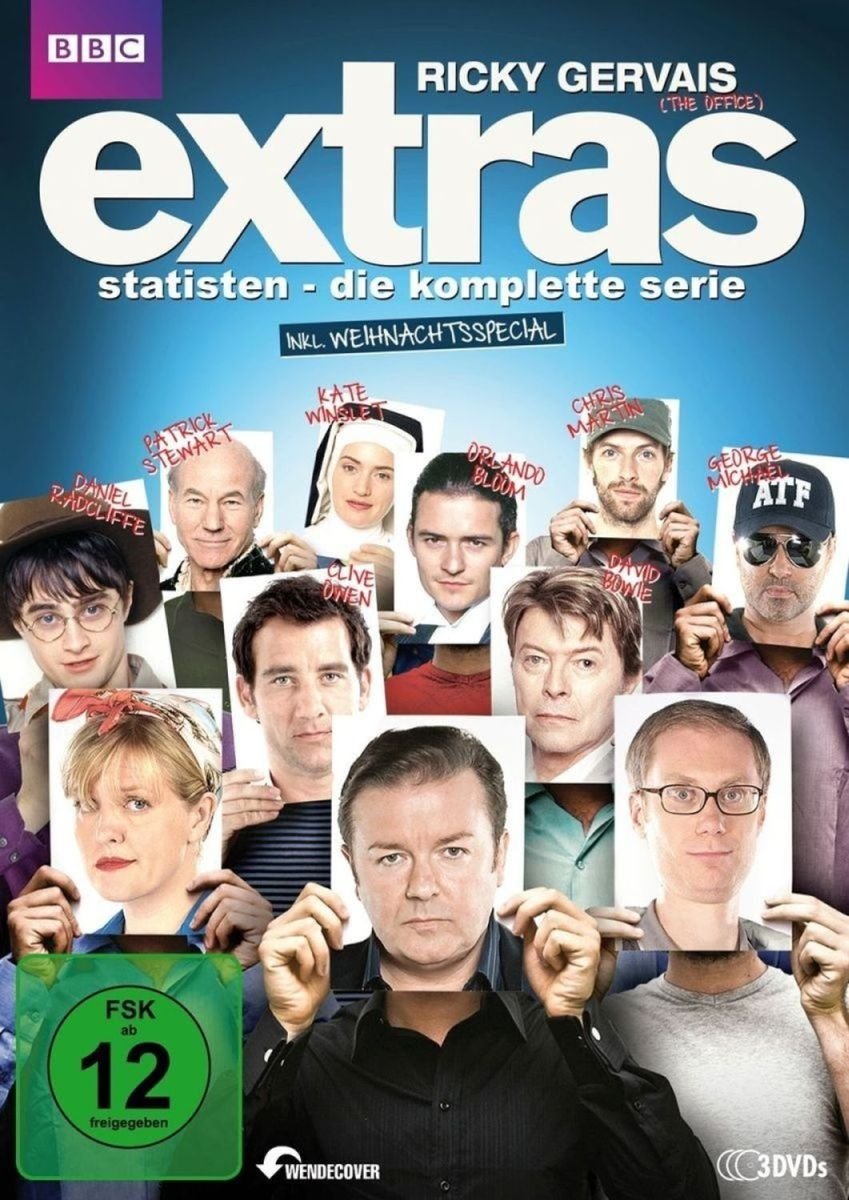 Extras - Statisten: Die komplette Serie, inkl. Weihnatsspecial (Softbox) Box sets