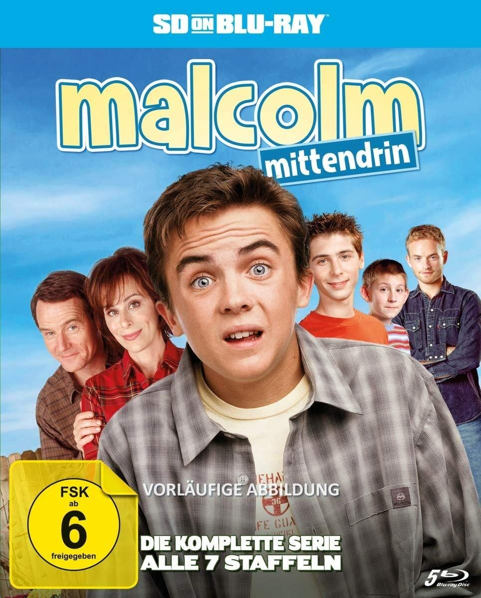 Malcolm mittendrin - Die komplette Serie (Staffel 1-7). Blu-ray Box sets