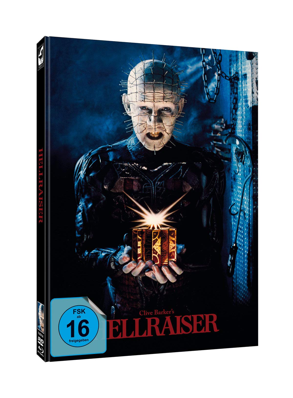 Hellraiser 1 - Das Tor zur Hölle - Mediabook - Cover A - Limited Edition auf 333 Stück (+ DVD) Films