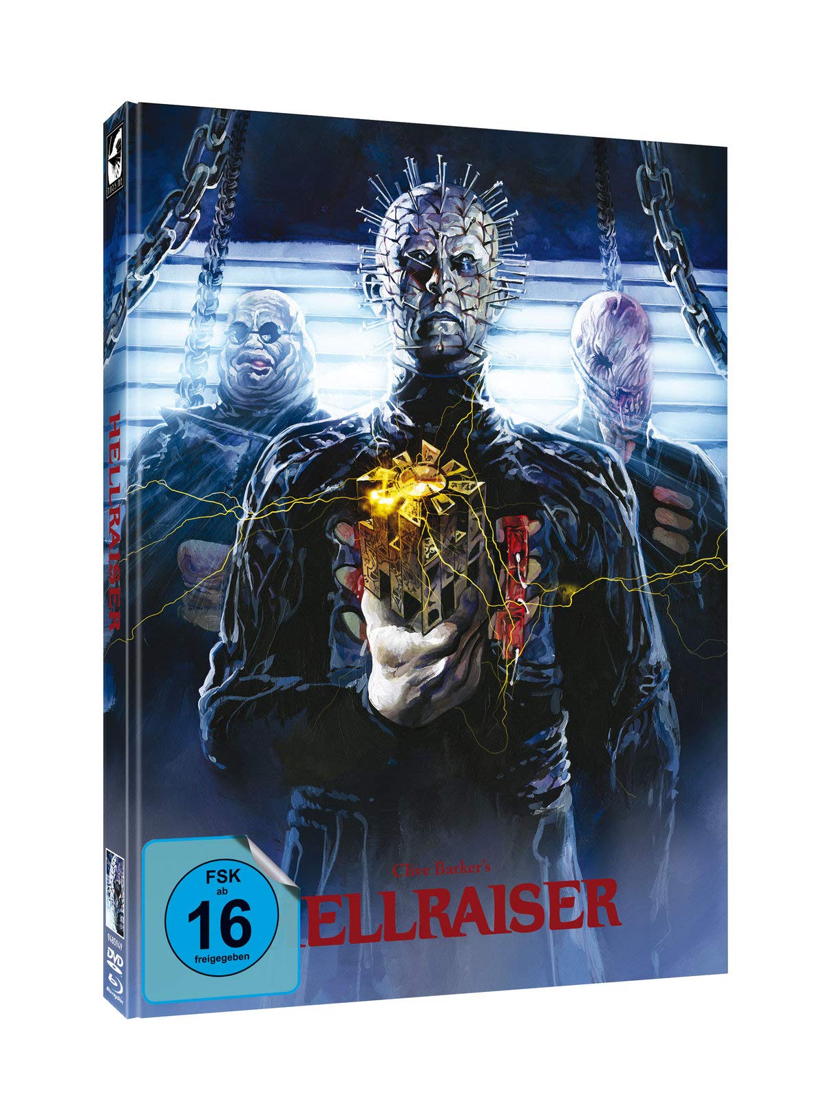 Hellraiser 1 - Das Tor zur Hölle - Mediabook - Cover B - Limited Edition auf 333 Stück (+ DVD) Films