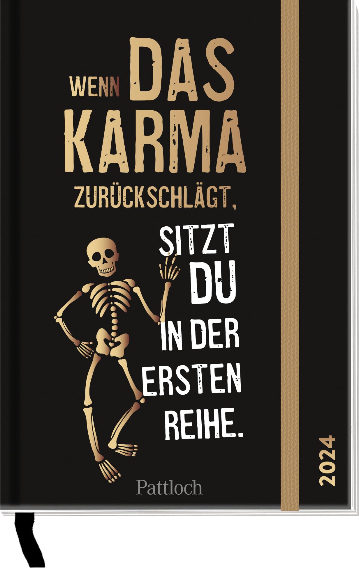 Taschenkalender 2024: Wenn das Karma zurückschlägt, sitzt du in der ersten Reihe: Terminkalender, Wochenplaner mit Ferienterminen und Monatsübersichten (Terminplaner für die Handtasche) Calendars