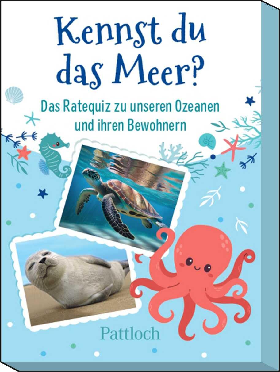 Kennst du das Meer?: Das Ratequiz zu unseren Ozeanen und ihren Bewohnern | Kinderquiz ab 6 Jahren | 50 lustige Quiz-Karten (Kinderquiz für schlaue Kids) Parents & Children