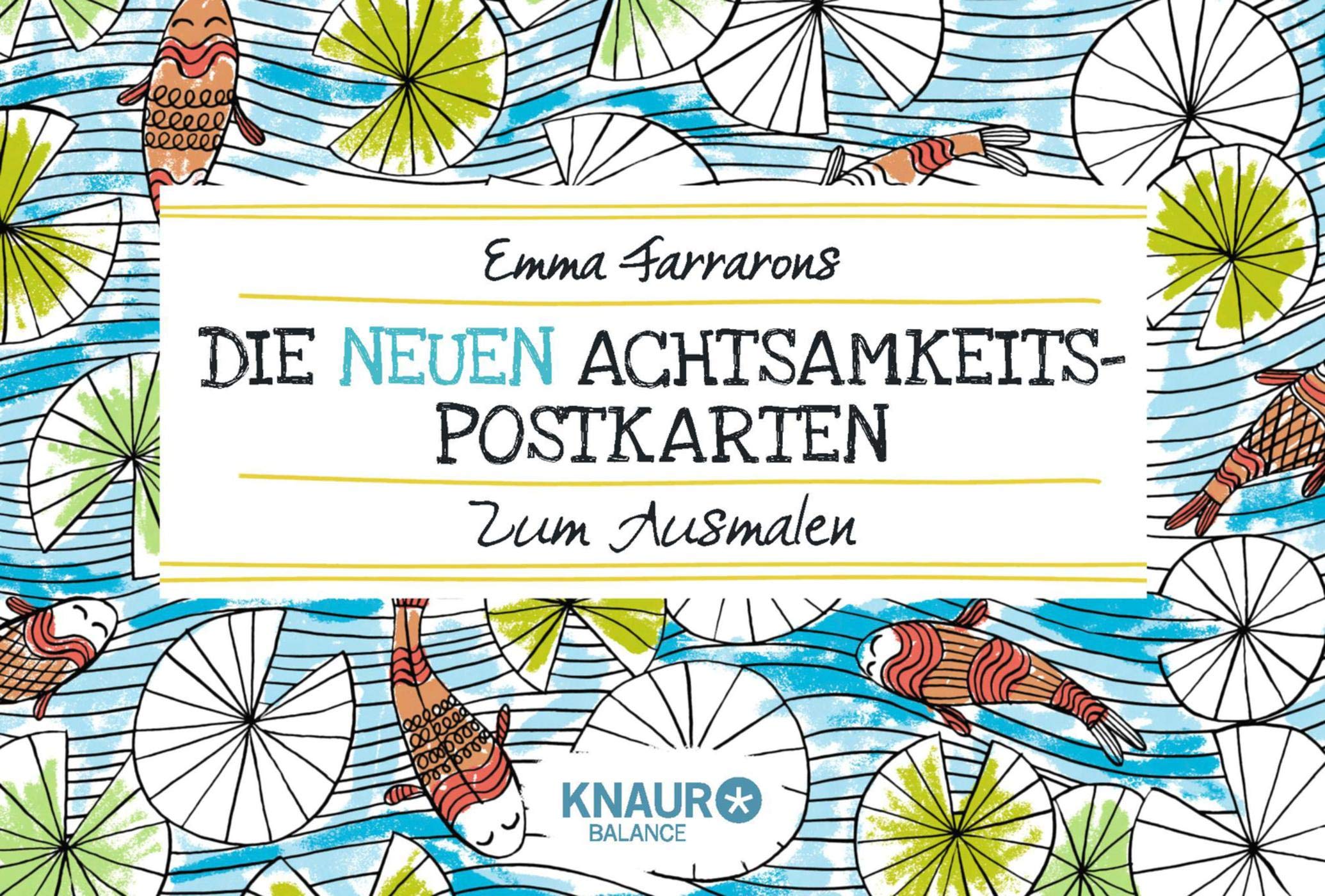 Die neuen Achtsamkeits-Postkarten zum Ausmalen Hobbies & Crafts