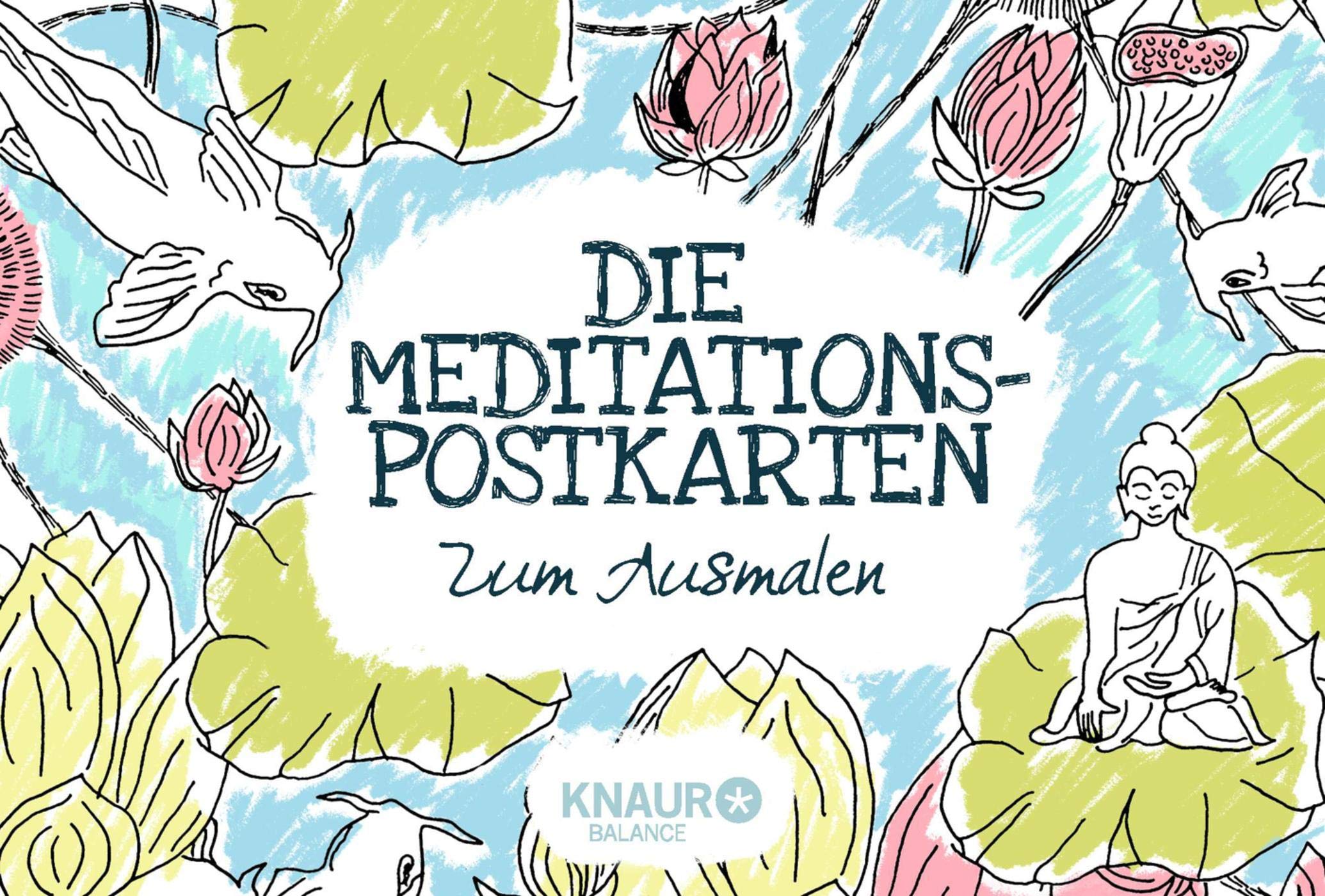 Die Meditations-Postkarten zum Ausmalen Hobbies & Crafts