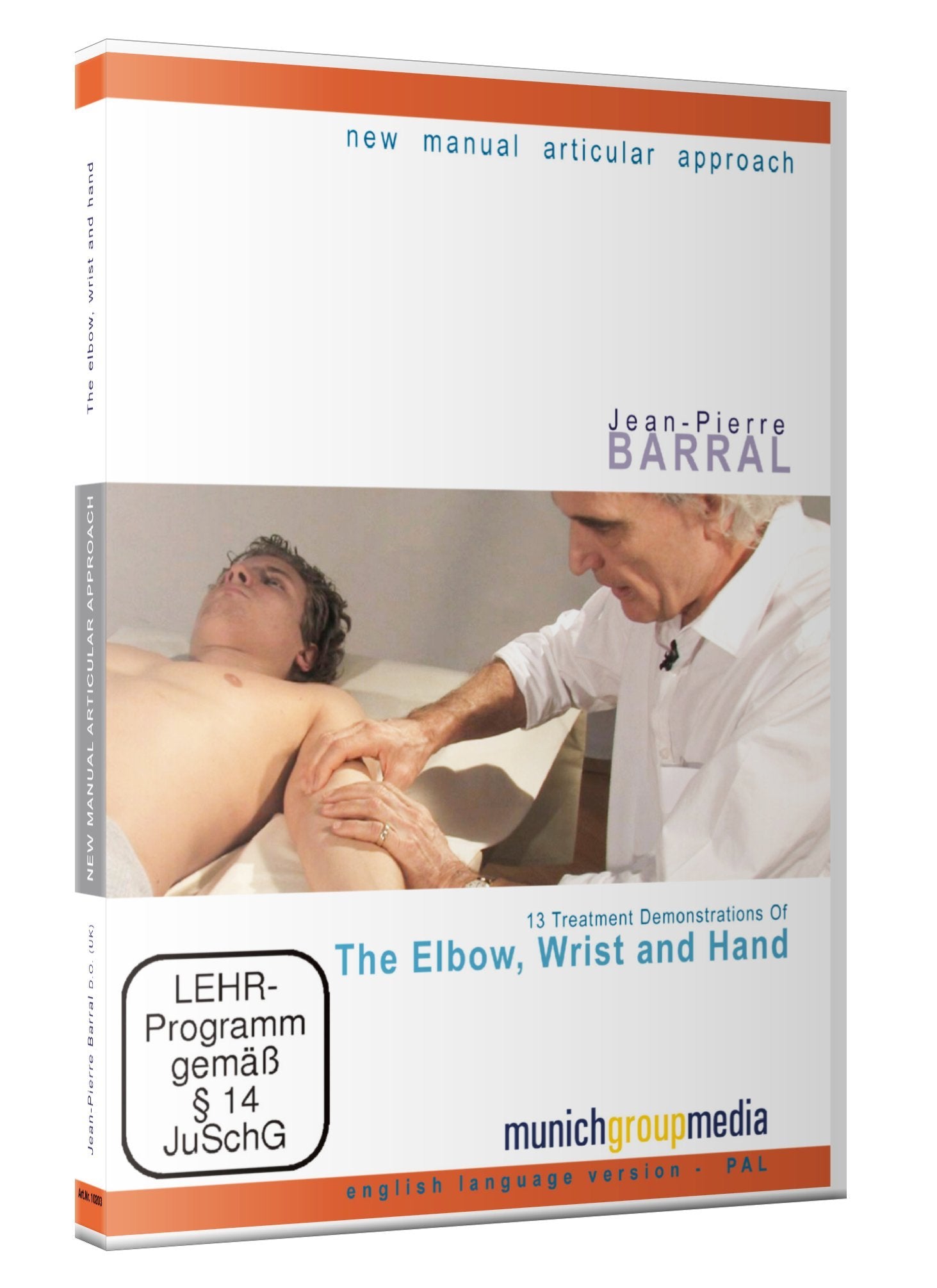 Neue Wege zur manuellen Behandlung des Ellbogens, Handgelenk und der Hand von Jean-Pierre Barral - Osteophatie (DVD) Movies