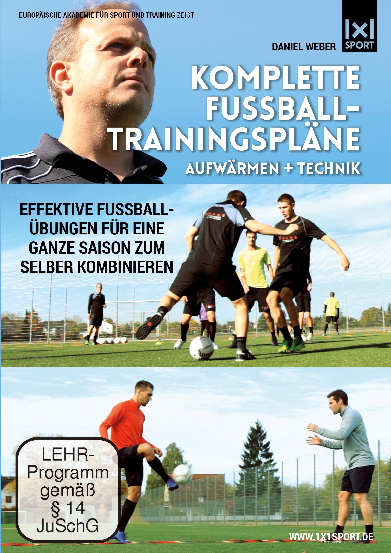 Komplette Fussball - Trainingspläne - Aufwärmen + Technik Films
