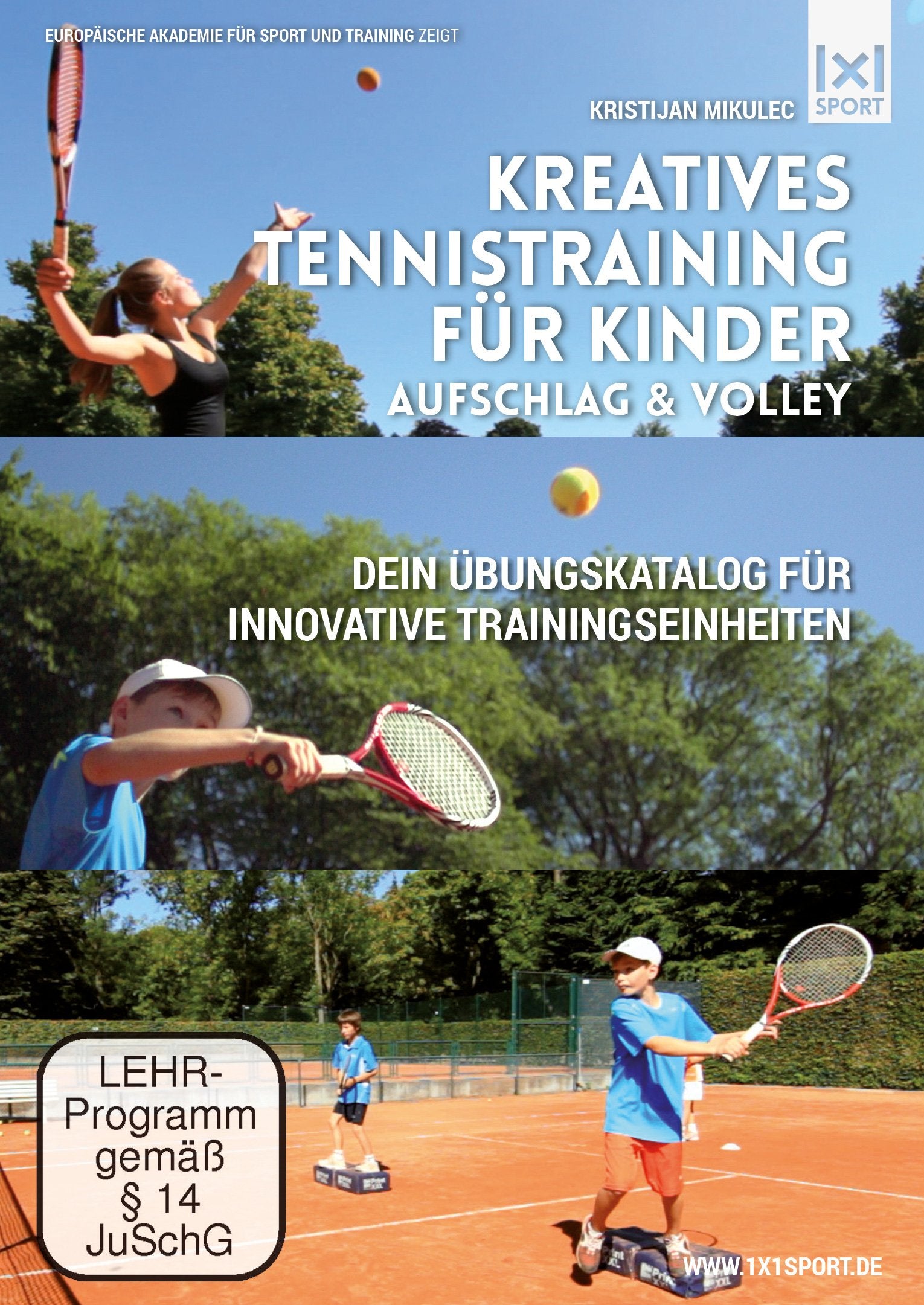 Kreatives Tennistraining für Kinder - Aufschlag & Volley Movies